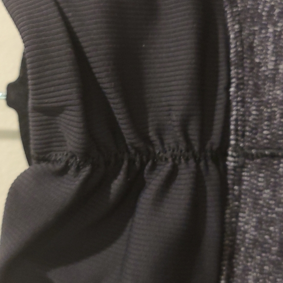 Lululemon Runderful 1/2 Zip Mini Check Pique Black Heathered Black / Black - Picture 15 of 16